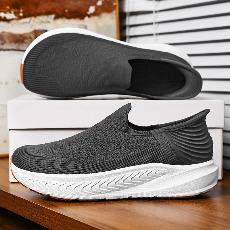 Sneaker Box - Erkek Slip-on Ayakkabıları Büyük Beden Geniş