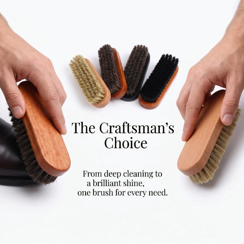 1 adet ahşap ayakkabı fırçası  - Leather Shoe Polish incelemesi ve fiyatı